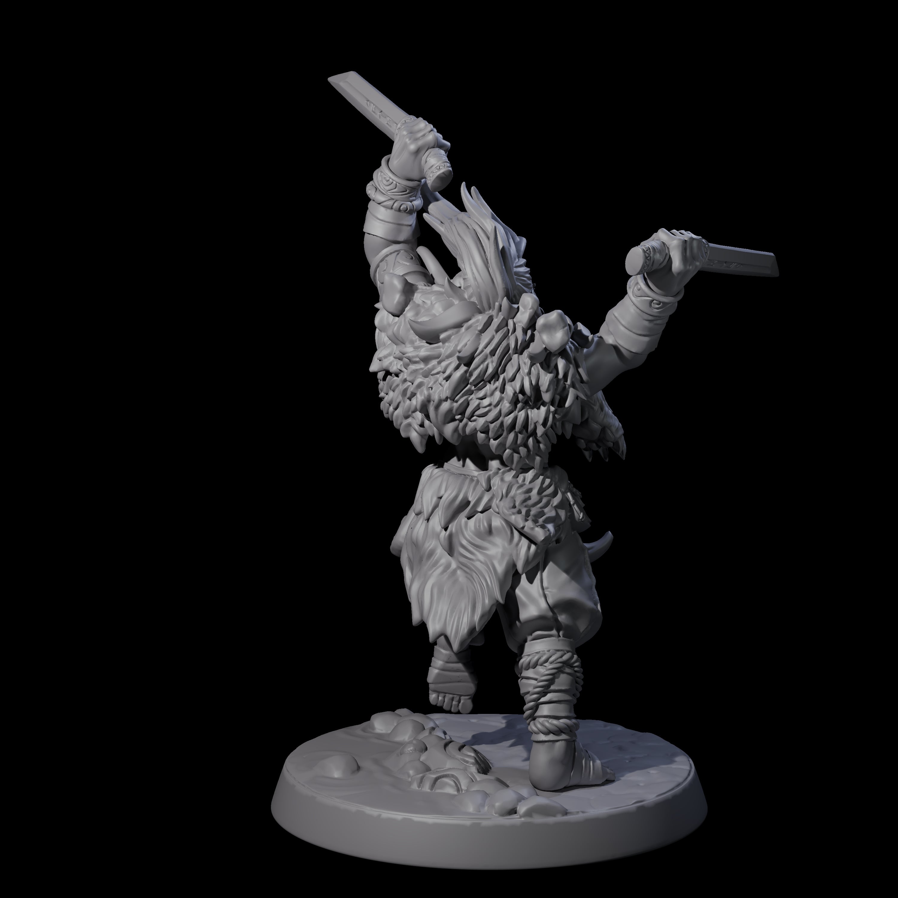 Cunning Northmen Rogues and Wizard F Miniature for Dungeons and Dragons, Pathfinder or other TTRPGs