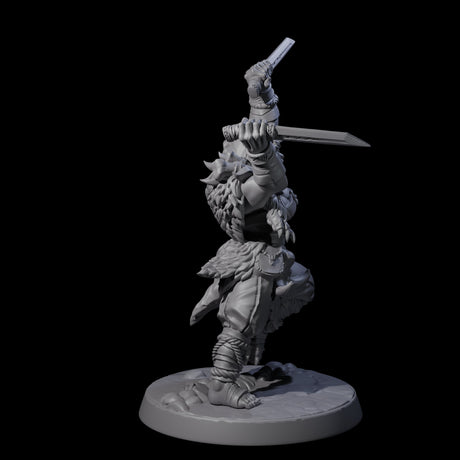 Cunning Northmen Rogues and Wizard F Miniature for Dungeons and Dragons, Pathfinder or other TTRPGs