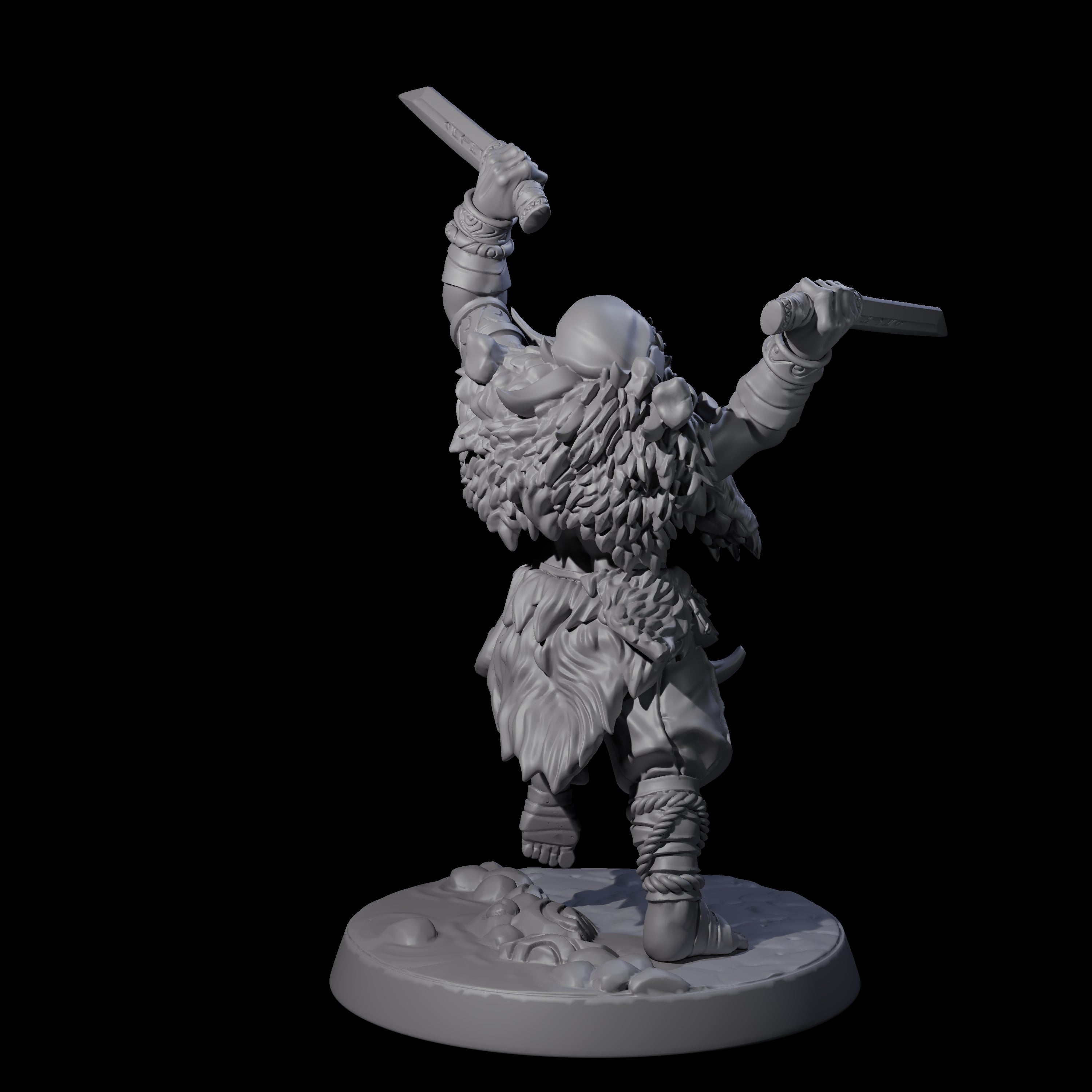 Cunning Northmen Rogues and Wizard F Miniature for Dungeons and Dragons, Pathfinder or other TTRPGs