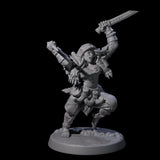 Cunning Northmen Rogues and Wizard F Miniature for Dungeons and Dragons, Pathfinder or other TTRPGs