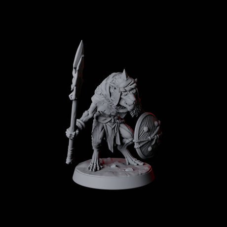 Cunning Ratfolk Soldier A Miniature for Dungeons and Dragons, Pathfinder or other TTRPGs