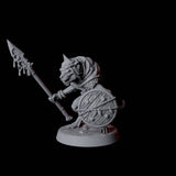 Cunning Ratfolk Soldier A Miniature for Dungeons and Dragons, Pathfinder or other TTRPGs