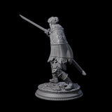 Cunning Swordmaster Miniature for Dungeons and Dragons, Pathfinder or other TTRPGs