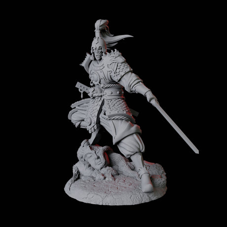 Cunning Yuan-Ti Warrior A Miniature for Dungeons and Dragons, Pathfinder or other TTRPGs