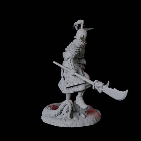 Cunning Yuan-Ti Warrior B Miniature for Dungeons and Dragons, Pathfinder or other TTRPGs