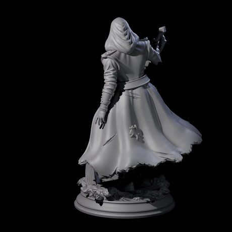 Cursed Sailor Fighter Miniature for Dungeons and Dragons, Pathfinder or other TTRPGs