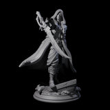 Cursed Sailor Fighter Miniature for Dungeons and Dragons, Pathfinder or other TTRPGs