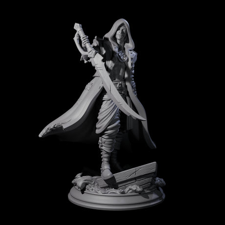 Cursed Sailor Fighter Miniature for Dungeons and Dragons, Pathfinder or other TTRPGs