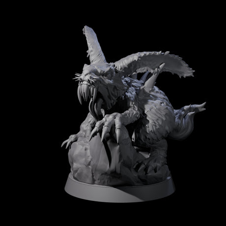 Cursed Wererabbit A Miniature for Dungeons and Dragons, Pathfinder or other TTRPGs