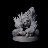 Cute Baby Ice Elemental A Miniature for Dungeons and Dragons, Pathfinder or other TTRPGs