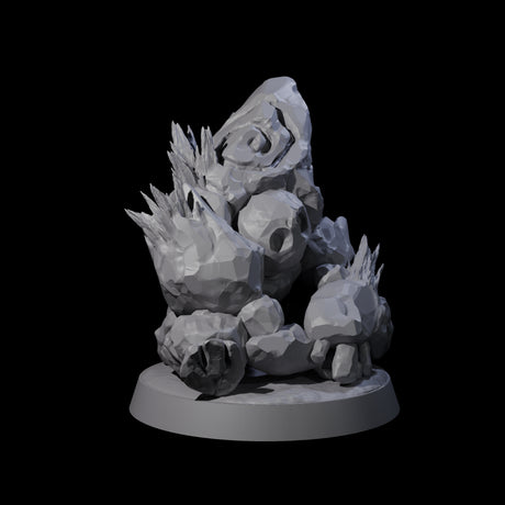 Cute Baby Ice Elemental A Miniature for Dungeons and Dragons, Pathfinder or other TTRPGs