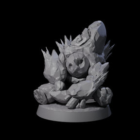 Cute Baby Ice Elemental A Miniature for Dungeons and Dragons, Pathfinder or other TTRPGs