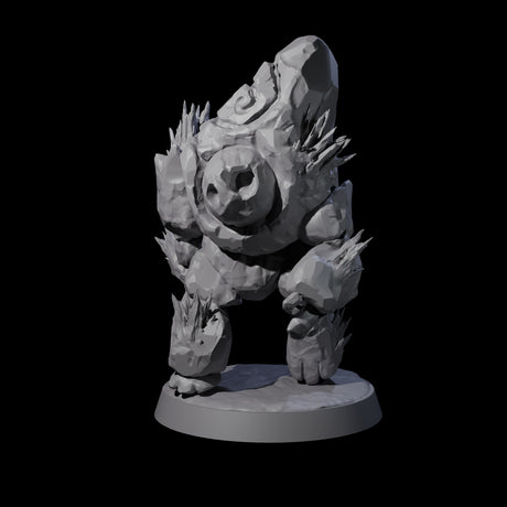 Cute Baby Ice Elemental B Miniature for Dungeons and Dragons, Pathfinder or other TTRPGs