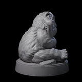 Cute Owlbear Cub Miniature for Dungeons and Dragons, Pathfinder or other TTRPGs