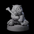 Cute Owlbear Cub Miniature for Dungeons and Dragons, Pathfinder or other TTRPGs