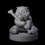 Cute Owlbear Cub Miniature for Dungeons and Dragons, Pathfinder or other TTRPGs