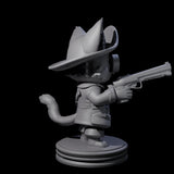 Cute Pirate Kitty I Miniature for Dungeons and Dragons, Pathfinder or other TTRPGs