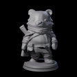 Cute Woodland Ursine A Miniature for Dungeons and Dragons, Pathfinder or other TTRPGs