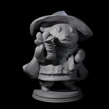 Cute Woodland Ursine B Miniature for Dungeons and Dragons, Pathfinder or other TTRPGs