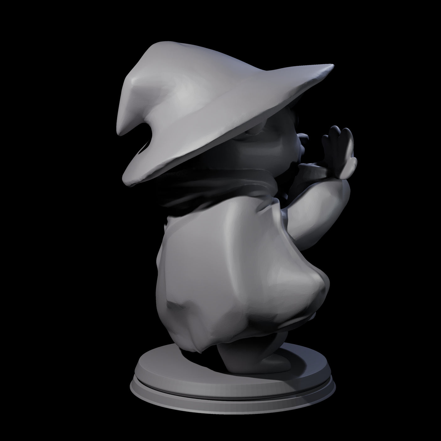 Cute Woodland Ursine B Miniature for Dungeons and Dragons, Pathfinder or other TTRPGs