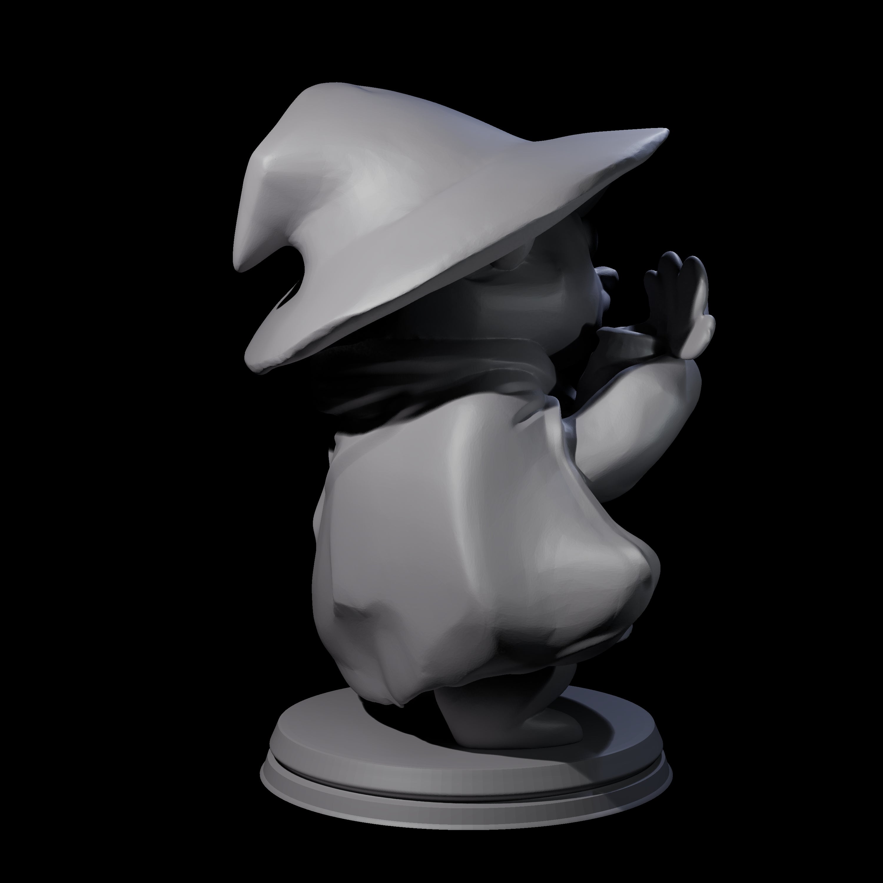 Cute Woodland Ursine B Miniature for Dungeons and Dragons, Pathfinder or other TTRPGs