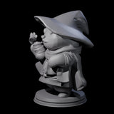 Cute Woodland Ursine B Miniature for Dungeons and Dragons, Pathfinder or other TTRPGs