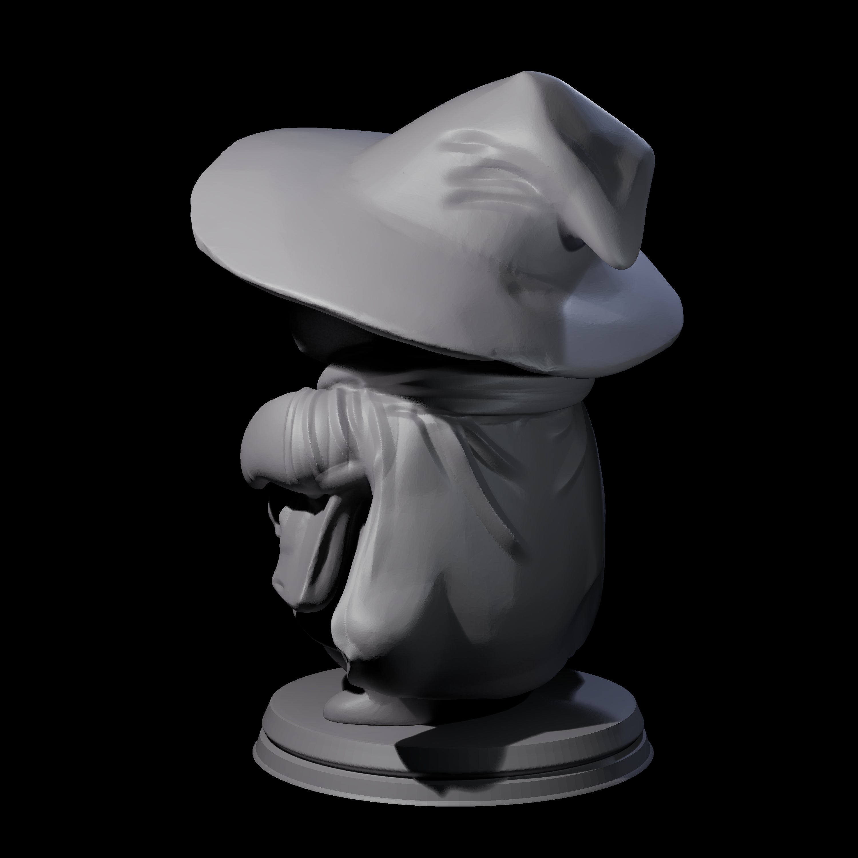 Cute Woodland Ursine B Miniature for Dungeons and Dragons, Pathfinder or other TTRPGs