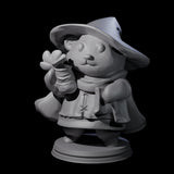 Cute Woodland Ursine B Miniature for Dungeons and Dragons, Pathfinder or other TTRPGs