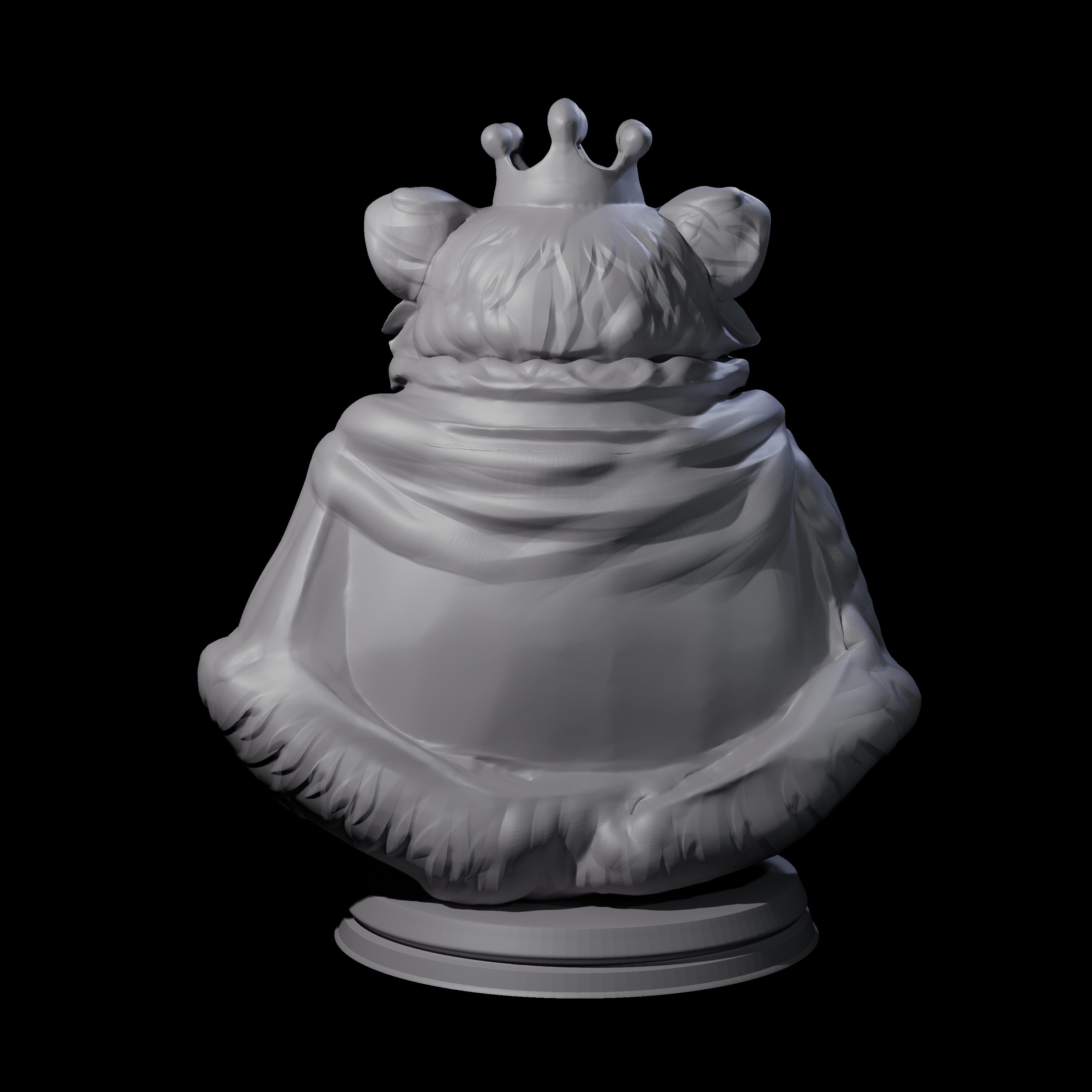 Cute Woodland Ursine D Miniature for Dungeons and Dragons, Pathfinder or other TTRPGs