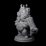 Cute Woodland Ursine D Miniature for Dungeons and Dragons, Pathfinder or other TTRPGs
