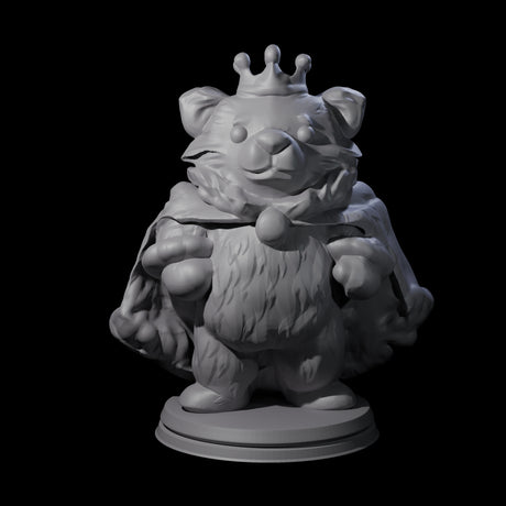 Cute Woodland Ursine D Miniature for Dungeons and Dragons, Pathfinder or other TTRPGs