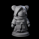 Cute Woodland Ursine E Miniature for Dungeons and Dragons, Pathfinder or other TTRPGs