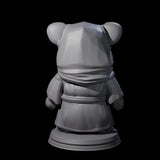 Cute Woodland Ursine E Miniature for Dungeons and Dragons, Pathfinder or other TTRPGs