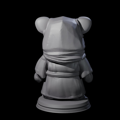 Cute Woodland Ursine E Miniature for Dungeons and Dragons, Pathfinder or other TTRPGs
