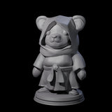 Cute Woodland Ursine E Miniature for Dungeons and Dragons, Pathfinder or other TTRPGs