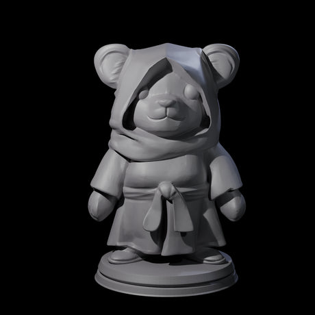 Cute Woodland Ursine E Miniature for Dungeons and Dragons, Pathfinder or other TTRPGs