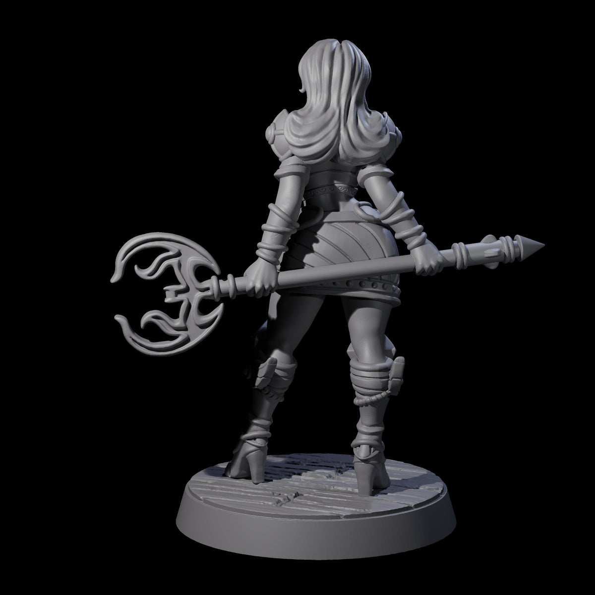 Cutesy Cleric Miniature for Dungeons and Dragons, Pathfinder or other TTRPGs