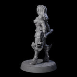 Cutesy Cleric Miniature for Dungeons and Dragons, Pathfinder or other TTRPGs