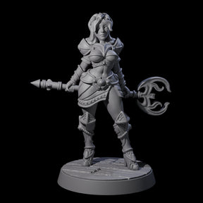 Cutesy Cleric Miniature for Dungeons and Dragons, Pathfinder or other TTRPGs