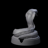 Cutsy Baby Snake Miniature for Dungeons and Dragons, Pathfinder or other TTRPGs