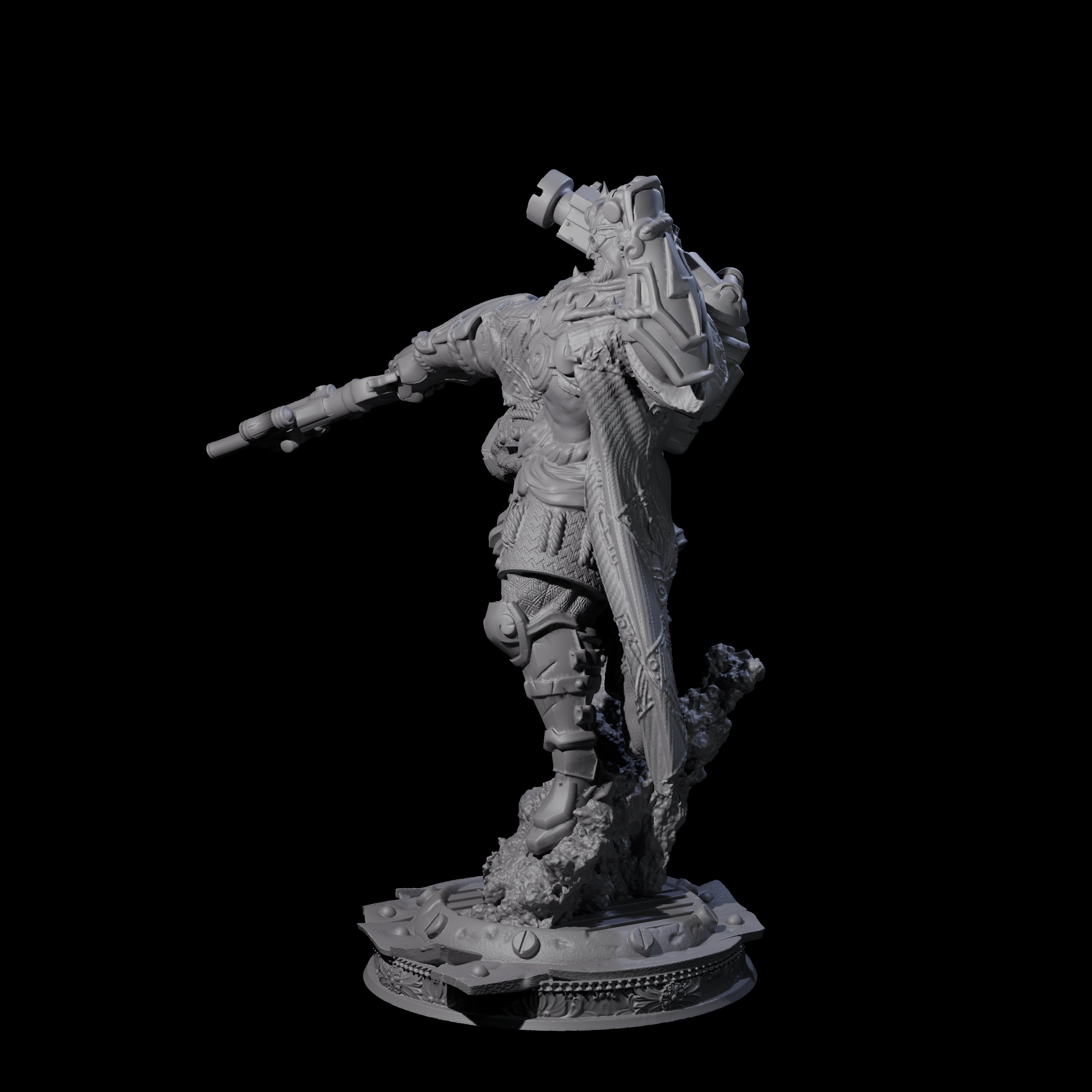 Dabbling Artificer Miniature for Dungeons and Dragons, Pathfinder or other TTRPGs