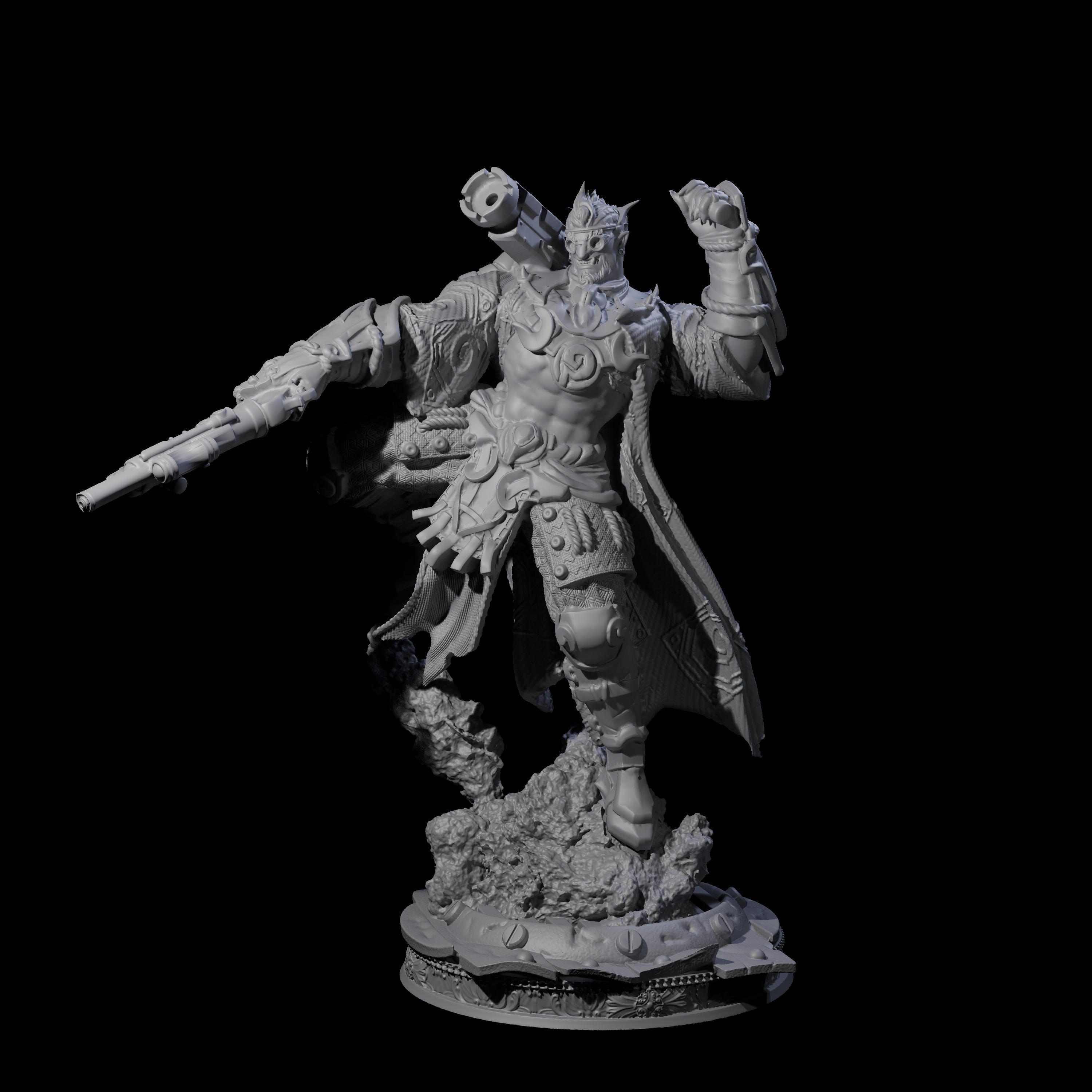 Dabbling Artificer Miniature for Dungeons and Dragons, Pathfinder or other TTRPGs