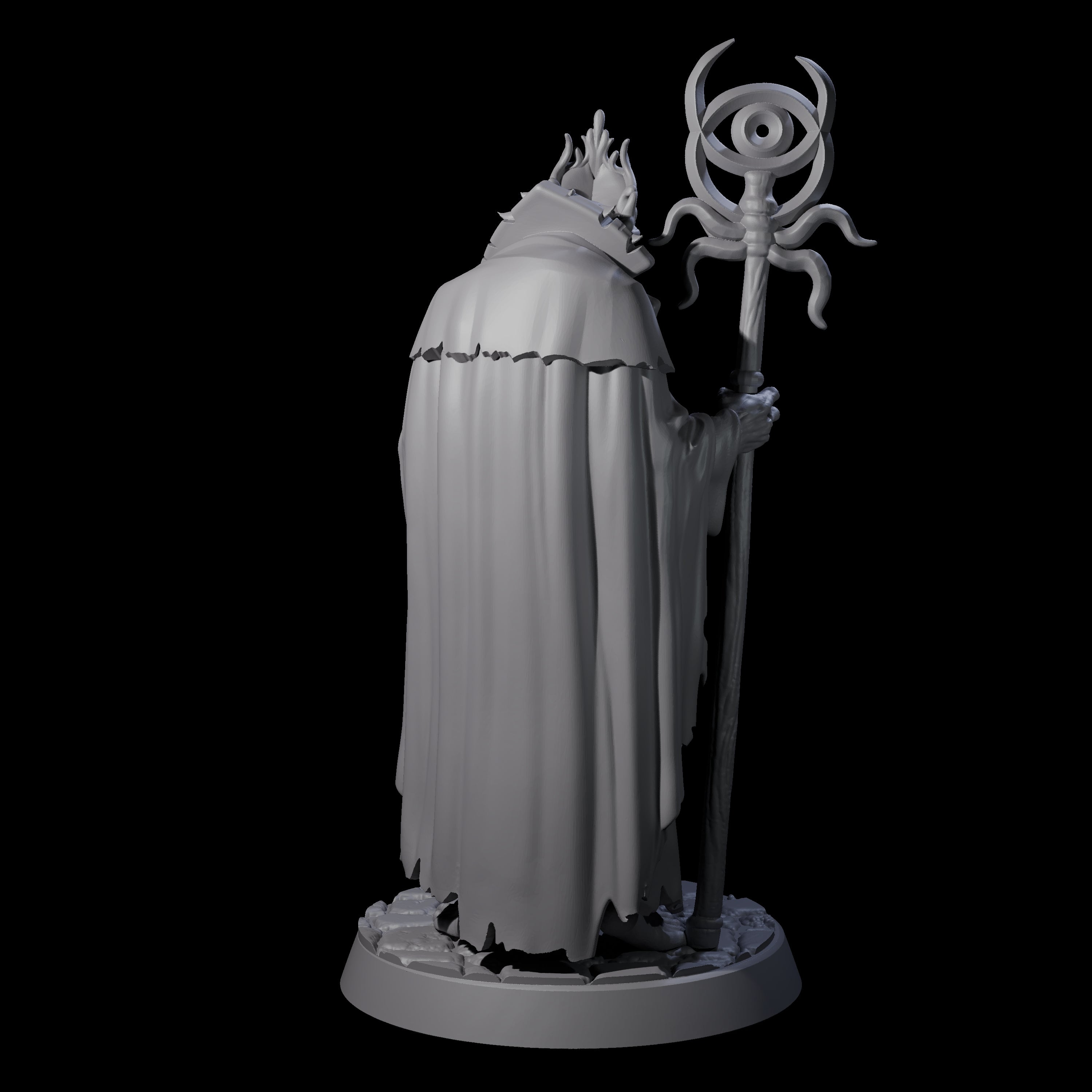 Dagon Worshipping Deep One Priest Miniature for Dungeons and Dragons, Pathfinder or other TTRPGs