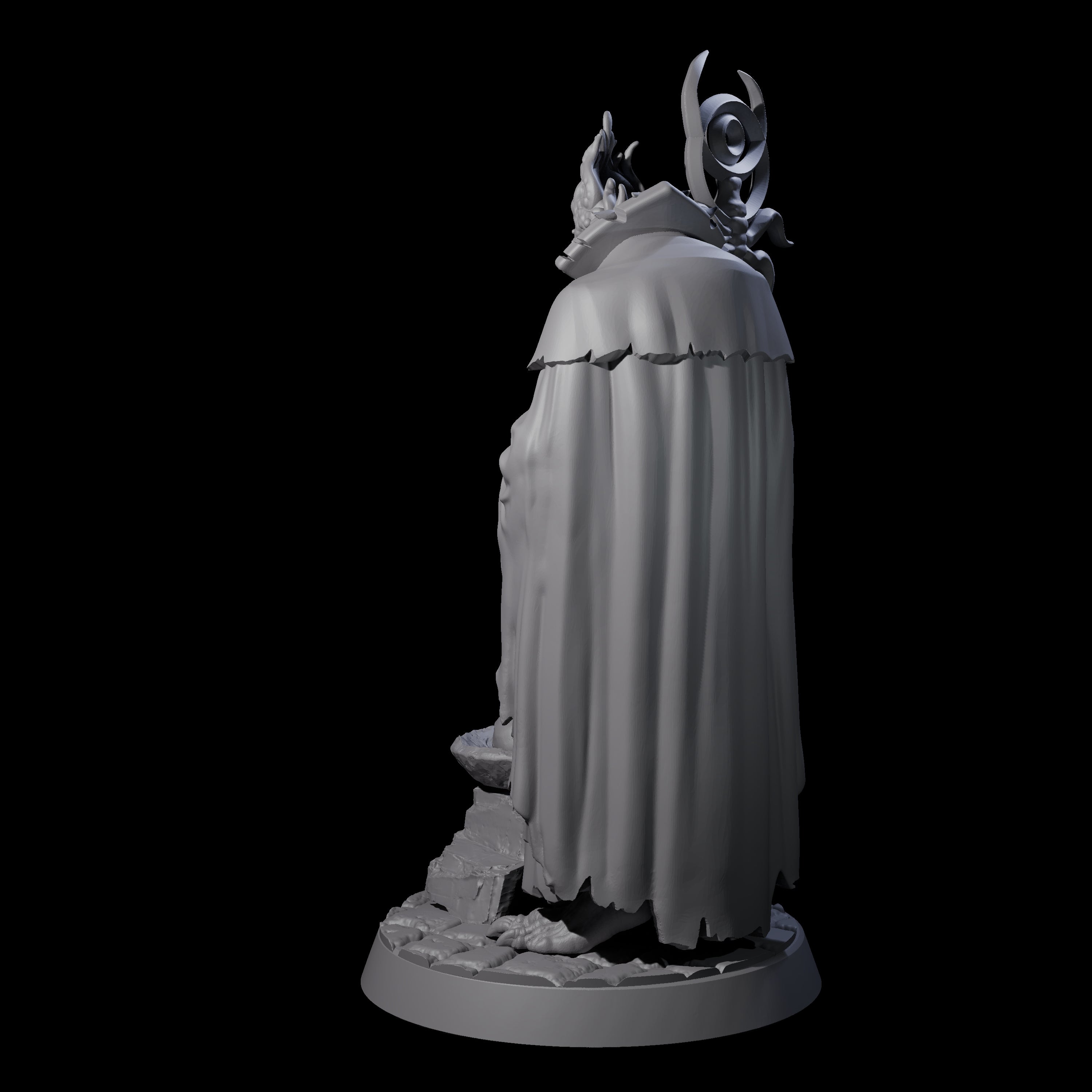 Dagon Worshipping Deep One Priest Miniature for Dungeons and Dragons, Pathfinder or other TTRPGs