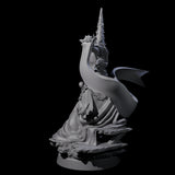 Dancing Warlock of the Fiend Miniature for Dungeons and Dragons, Pathfinder or other TTRPGs