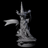 Dancing Warlock of the Fiend Miniature for Dungeons and Dragons, Pathfinder or other TTRPGs