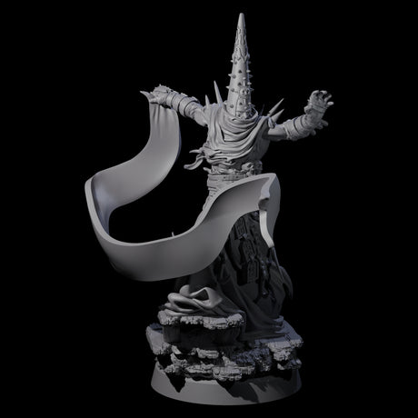Dancing Warlock of the Fiend Miniature for Dungeons and Dragons, Pathfinder or other TTRPGs