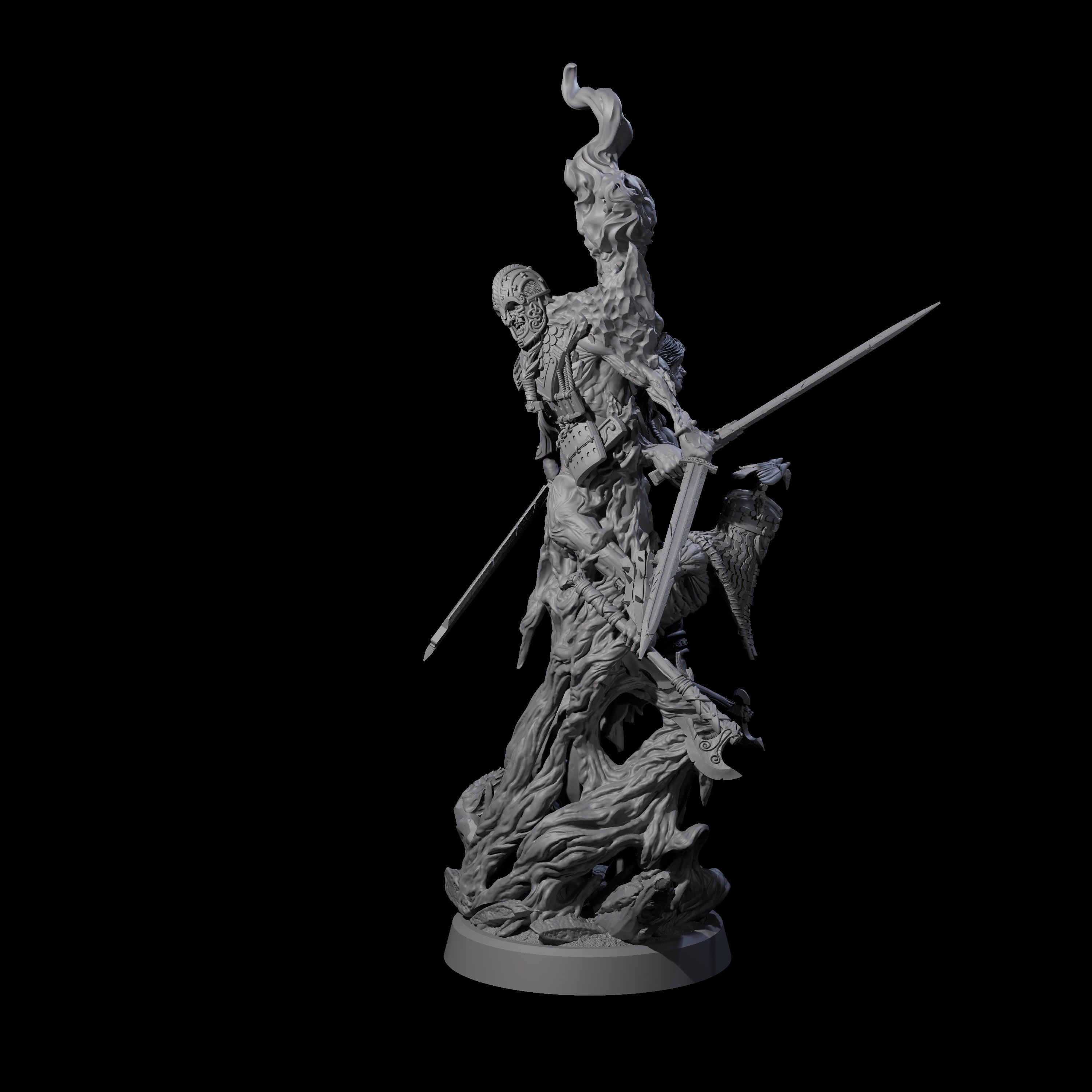 Dangerous Caller in Darkness Miniature for Dungeons and Dragons, Pathfinder or other TTRPGs