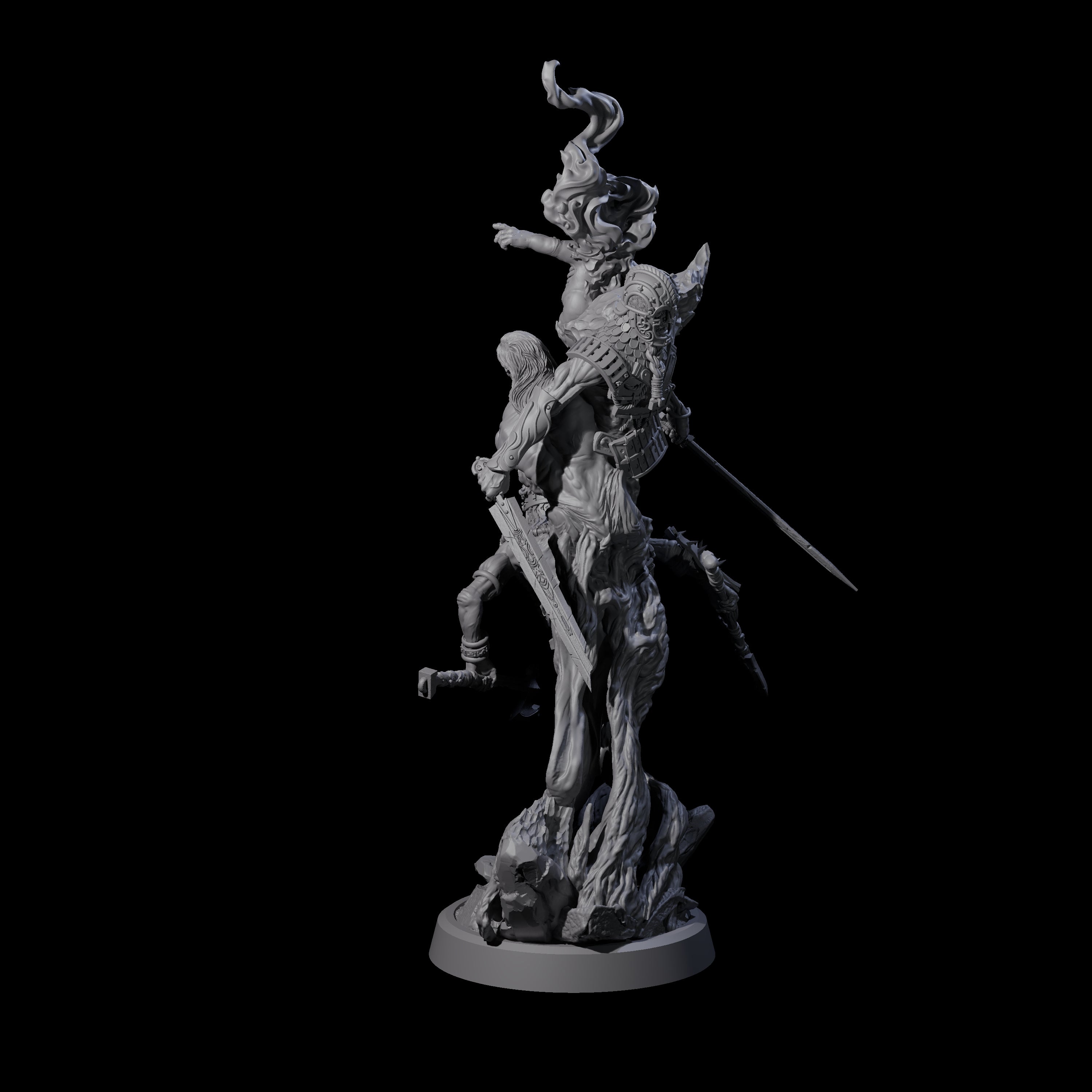 Dangerous Caller in Darkness Miniature for Dungeons and Dragons, Pathfinder or other TTRPGs