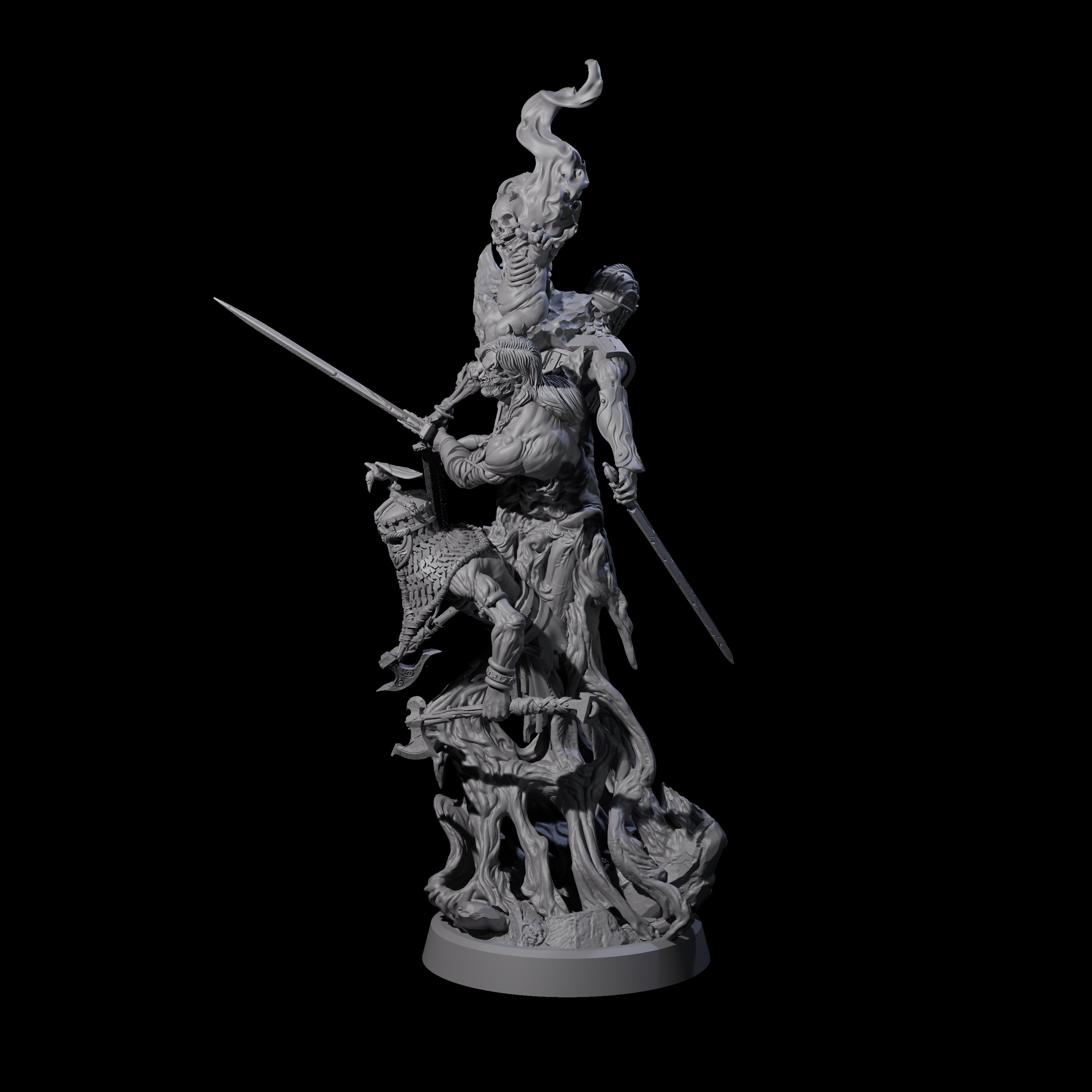 Dangerous Caller in Darkness Miniature for Dungeons and Dragons, Pathfinder or other TTRPGs